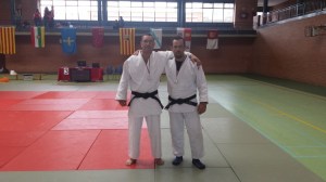 Sergio Perez - izquierda - y Alberto Lopez - derecha - Bronce y Plata respectivamente